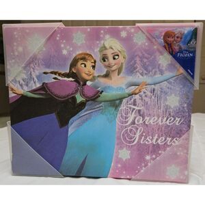 Disney Frozen "Forever Sisters" Canvas Wall Hanging - Size 8"x10"